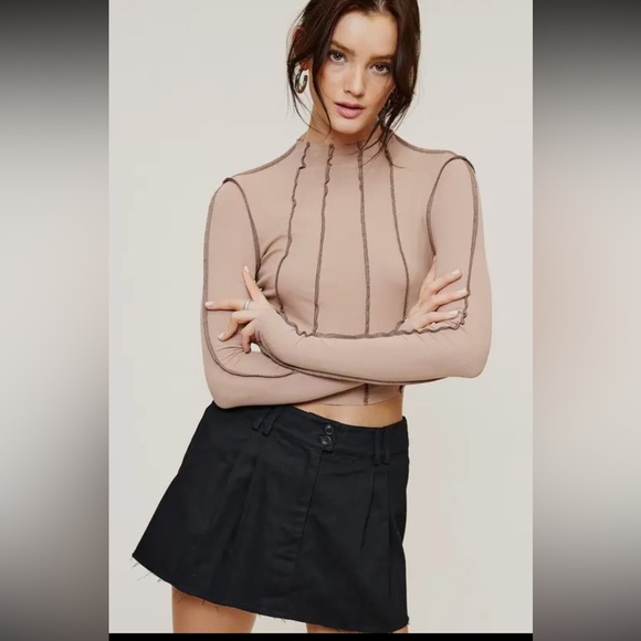 Mimosa Tops - 🆕🤍MOCHA MOCK NECK